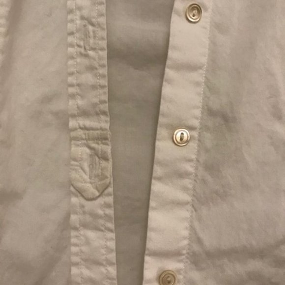 Massimo Dutti White Long Sleeve Shirt - Picture 5 of 5